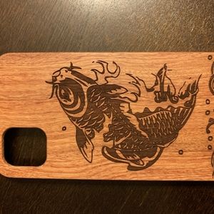 Iphone 11 genuine rosewood new case